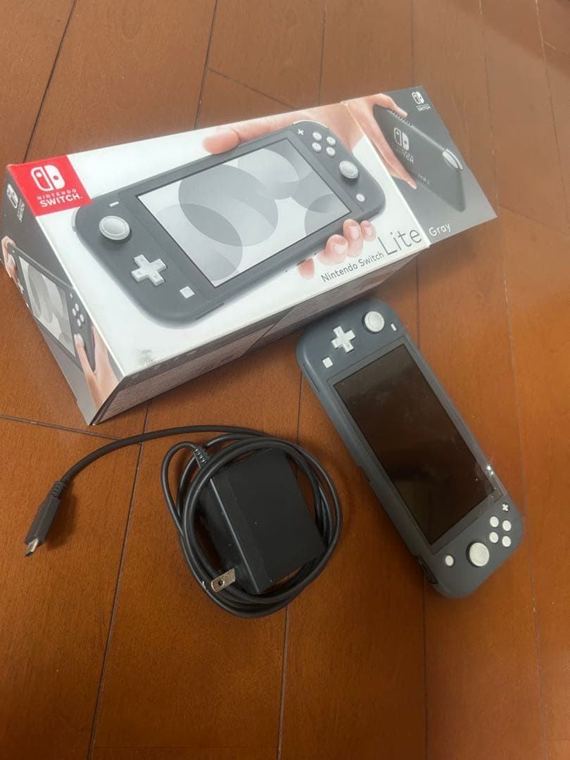 Nintendo Switch Lite グレー 本体と充電器
