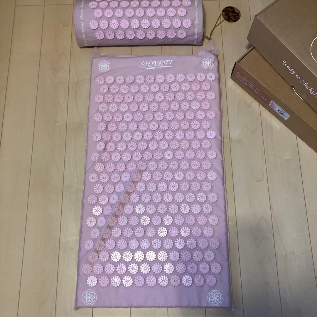 正規品　シャクティマット枕セットピンク