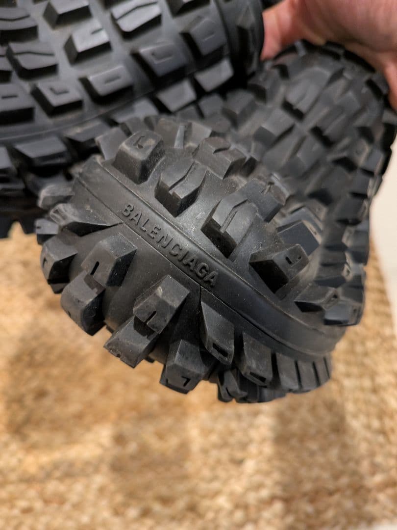 熊*認様 BALENCIAGA 23SS ディフェンダークロッグ サンダル 41