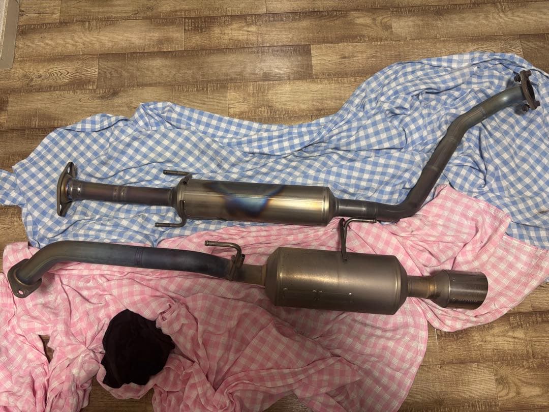 K13改マーチニスモS ニスモチタンマフラー