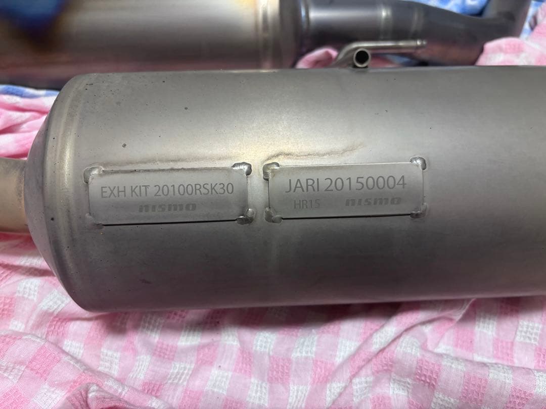 K13改マーチニスモS ニスモチタンマフラー