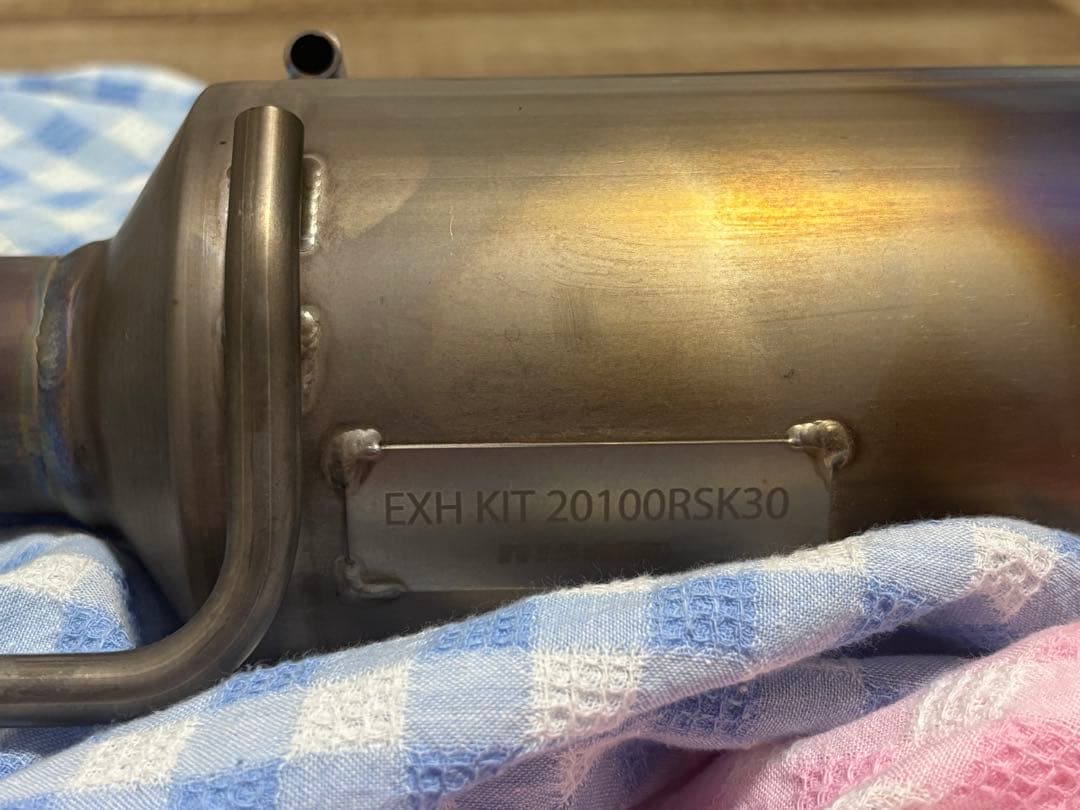 K13改マーチニスモS ニスモチタンマフラー