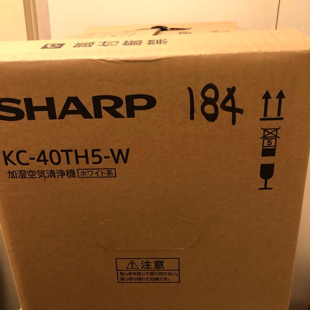 SHARP シャープ　プラズマクラスター加湿空気清浄機 KC-40TH5-W