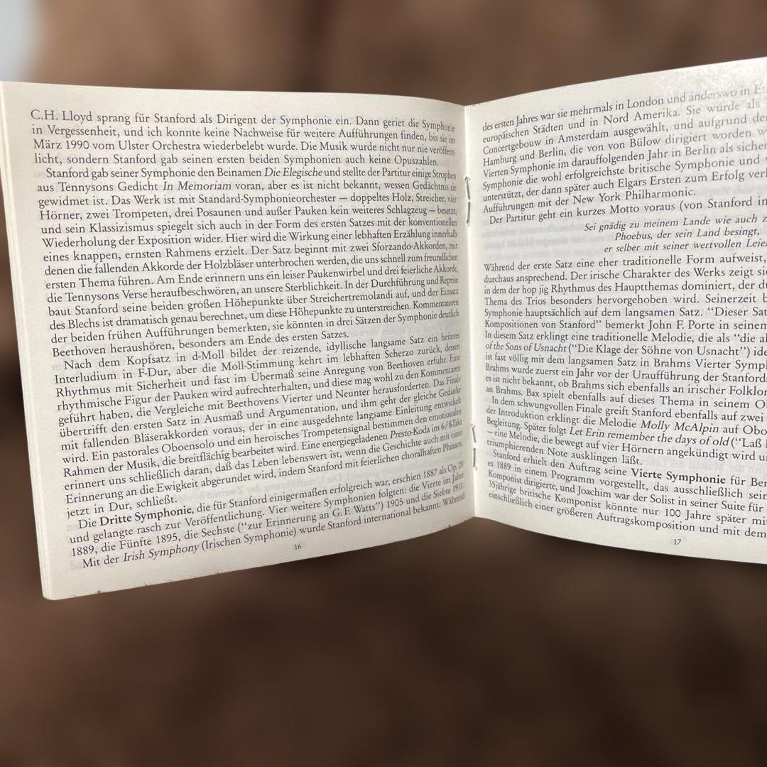 購入不可　スタンフォード交響曲全集 1-7番4CD ハンドリー指揮アルスター管