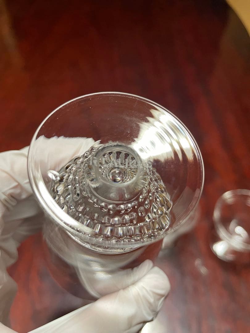 【オールドバカラ】リキュールグラス5個セット【美品】アンティーク　ローハン