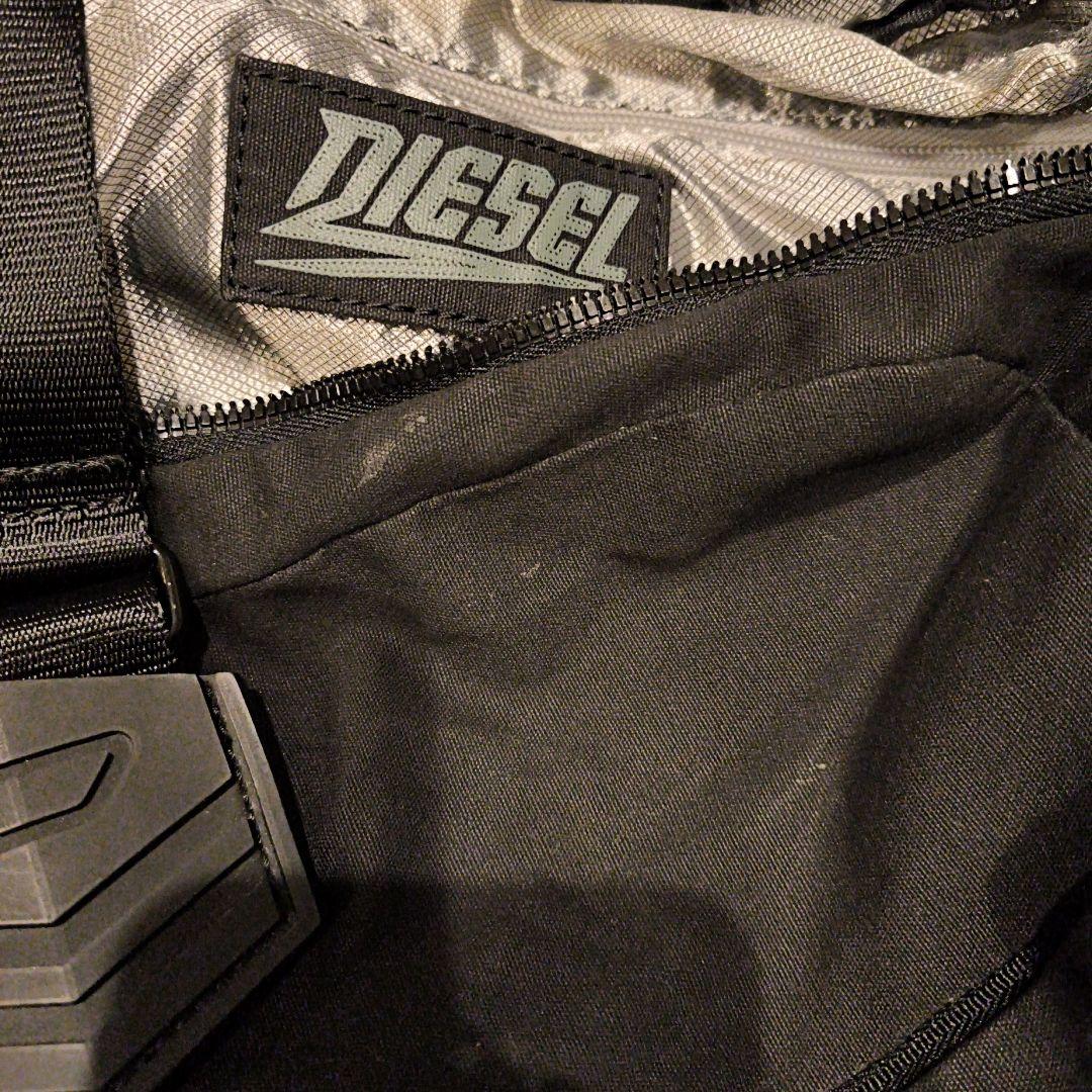 【もも】✨美品✨ディーゼル ボストンバッグ ブラック 大容量 2way