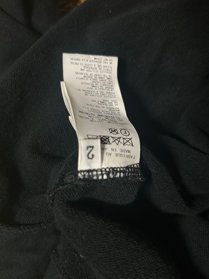 ヨウジヤマモトブラック パーカー