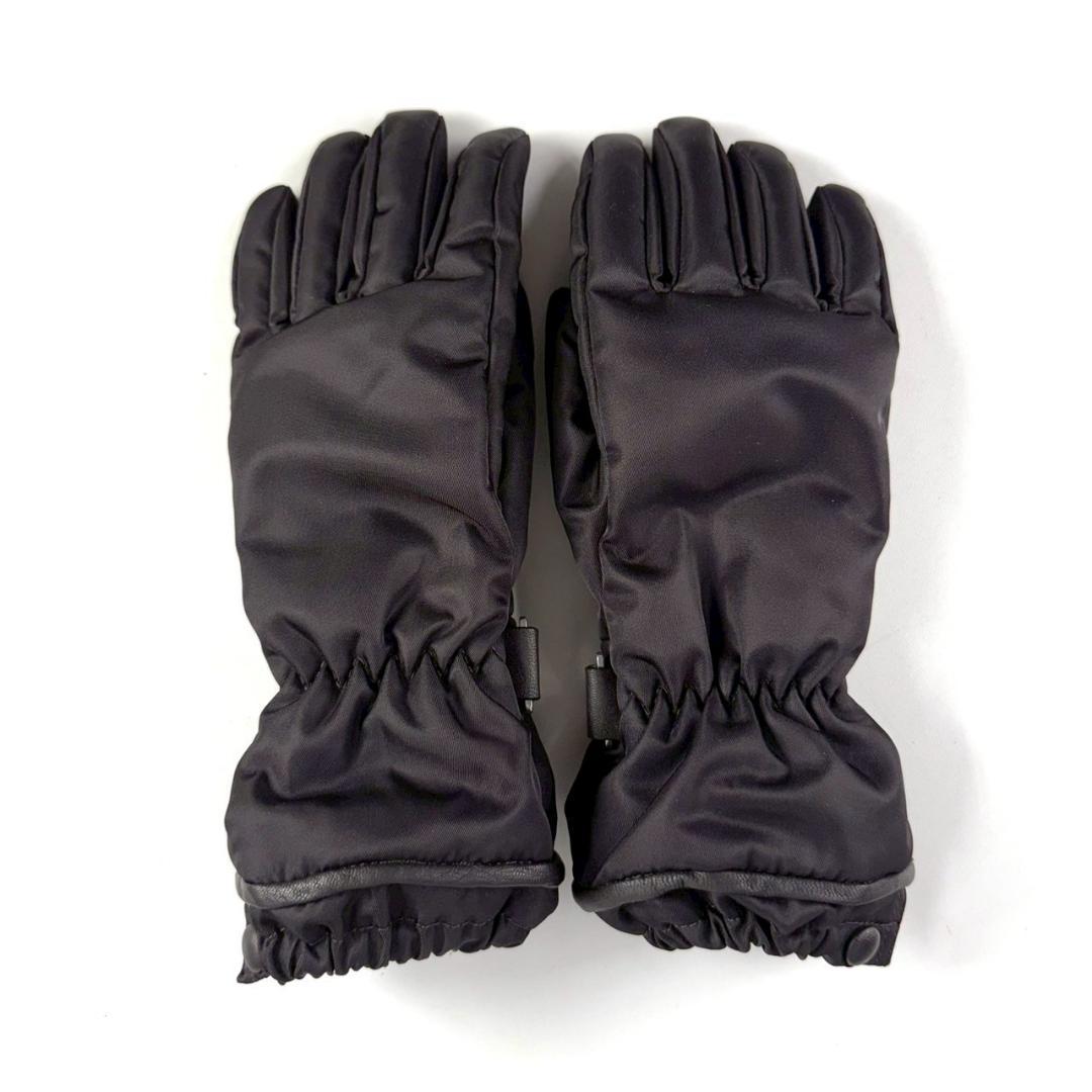 新品未使用 BOTTEGA VENETA ナイロン レザー グローブ