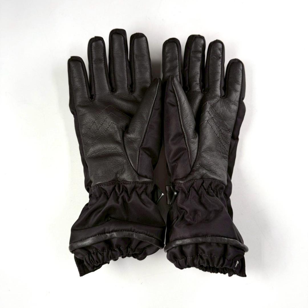 新品未使用 BOTTEGA VENETA ナイロン レザー グローブ