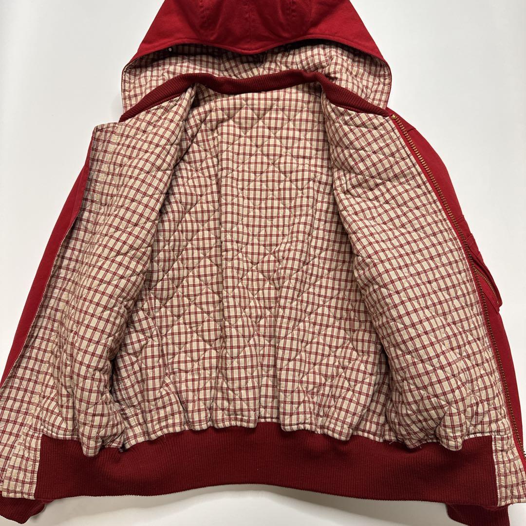 【美品】ピンクハウス　イニシャルロゴ　ワッペン　ブルゾン　クマ刺繍　レッド　赤