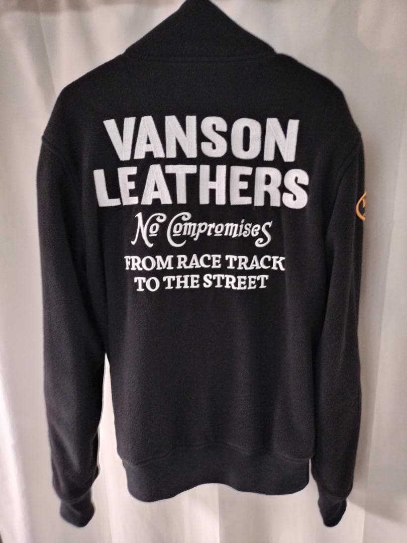 VANSON バンソン　フリース ジャケット タグ　プロテクター付き　XL