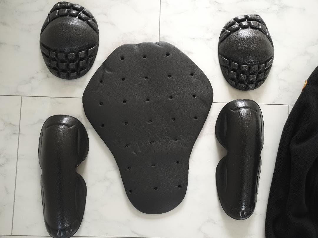 VANSON バンソン　フリース ジャケット タグ　プロテクター付き　XL