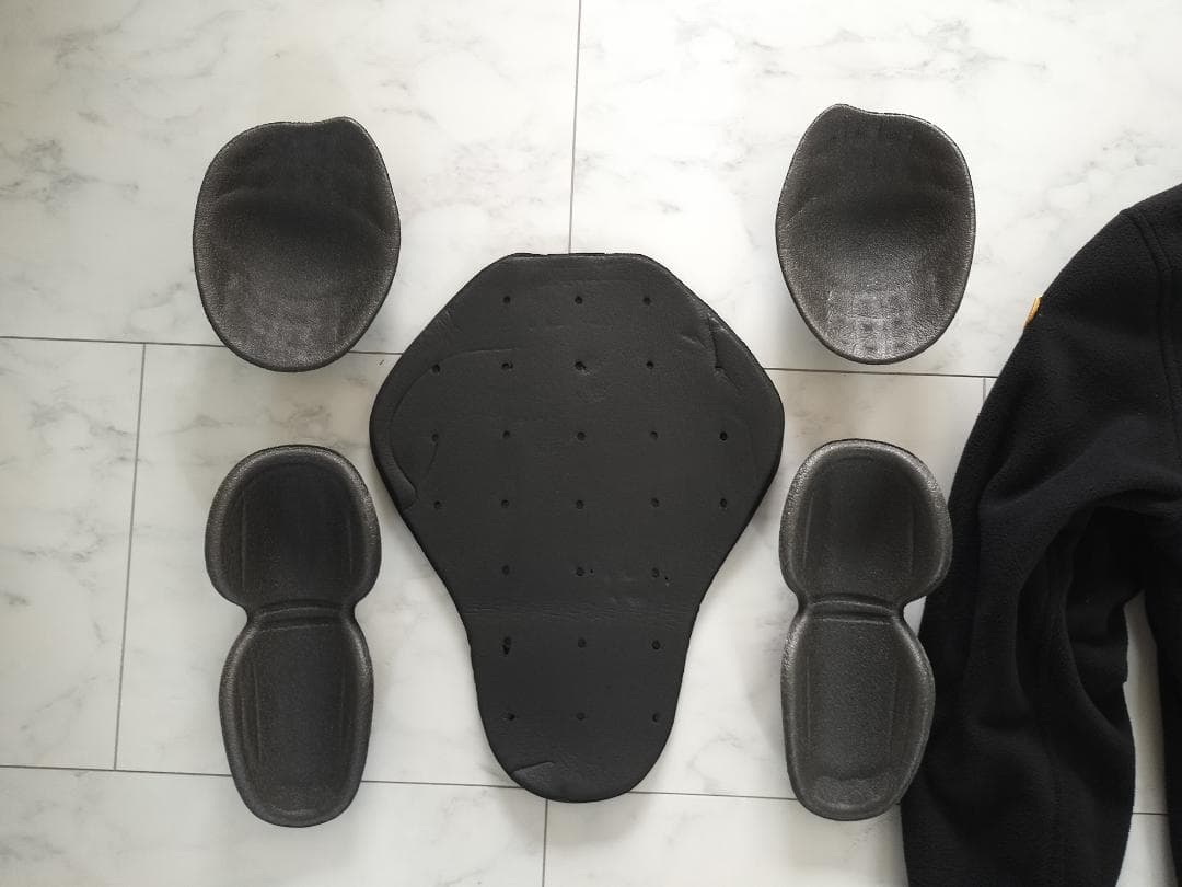 VANSON バンソン　フリース ジャケット タグ　プロテクター付き　XL