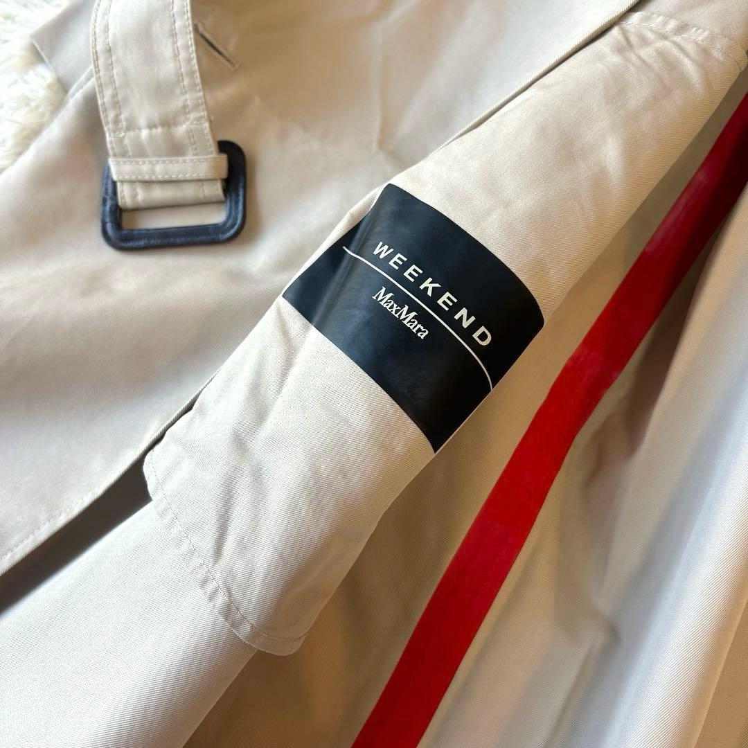 極美品　近代モデル　ウィークエンドマックスマーラ デカロゴトレンチコート