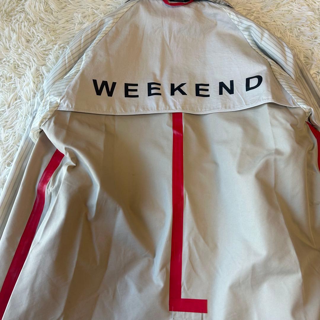 極美品　近代モデル　ウィークエンドマックスマーラ デカロゴトレンチコート