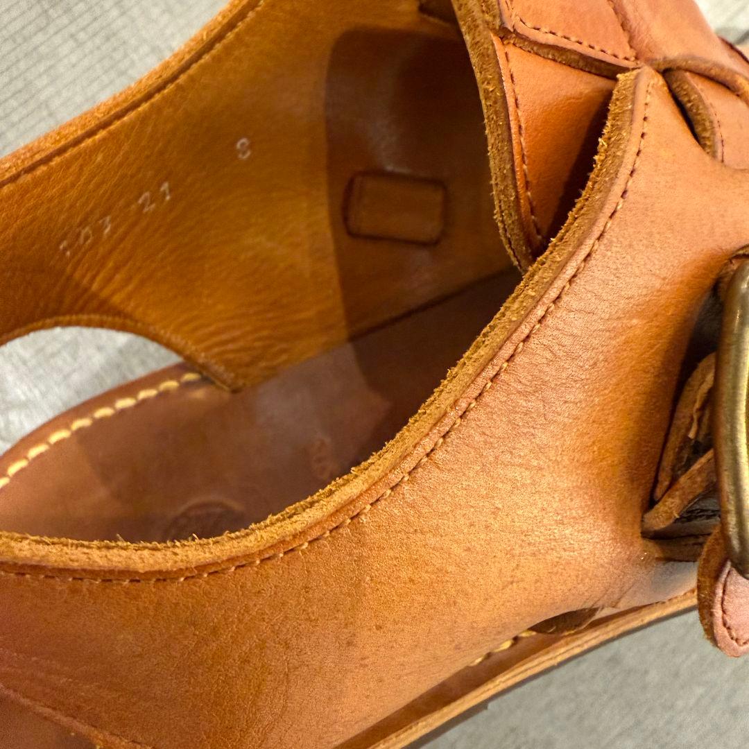 【美品】SUS-SOUS（シュス） ／ BELTED SANDALS