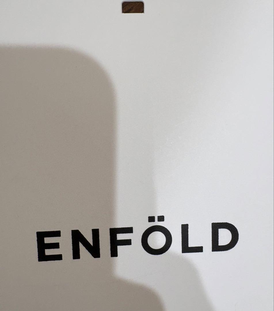 エンフォルド　メルトン スクエアカラー ボックス コート