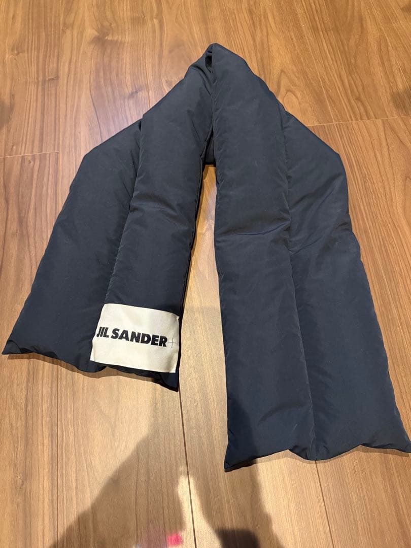 JIL SANDER ネイビー マフラー