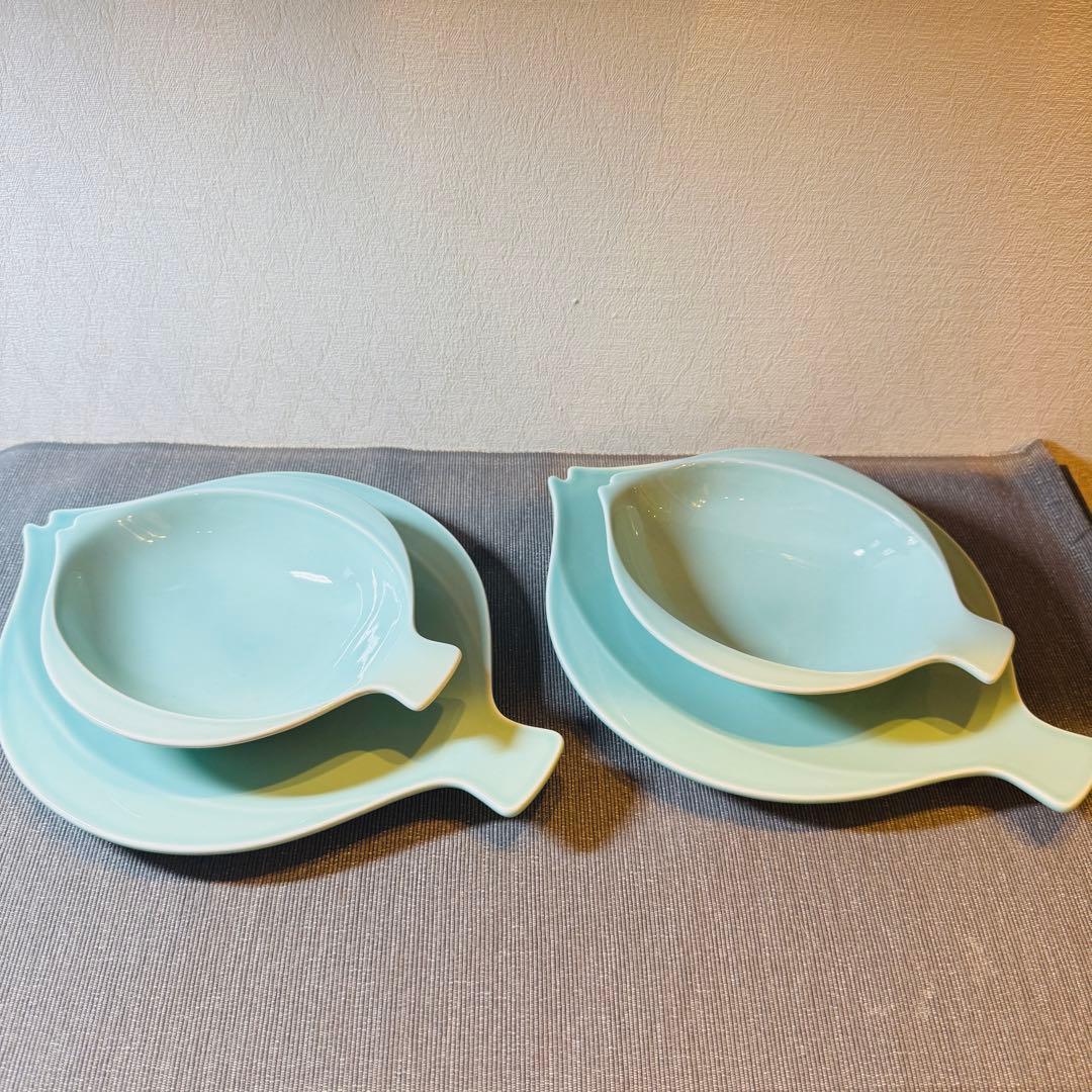 ロイヤル　コペンハーゲン　フィッシュ皿 4枚セット