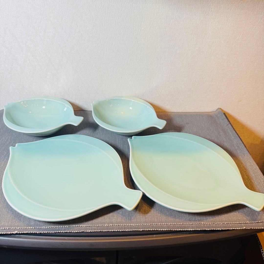 ロイヤル　コペンハーゲン　フィッシュ皿 4枚セット