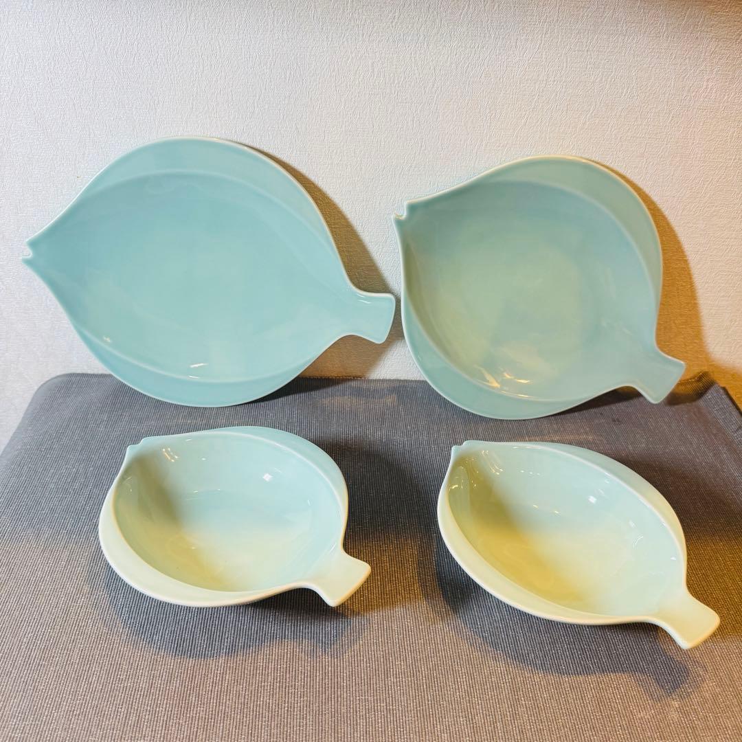 ロイヤル　コペンハーゲン　フィッシュ皿 4枚セット