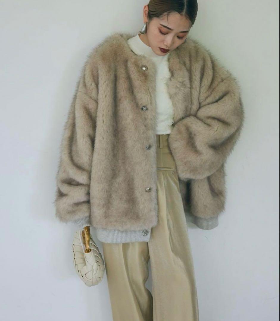 ANDREA&Co. 【24AW新作】 ヨセアツメファージャケット ベージュ