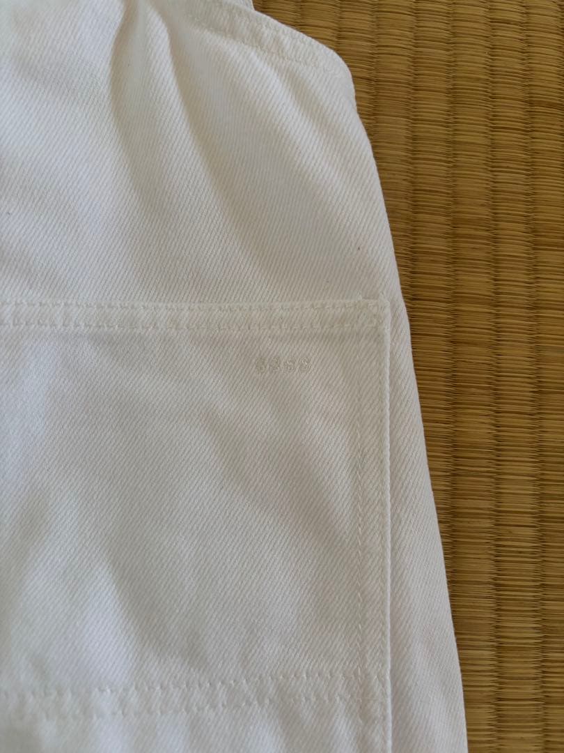 スピックアンドスパンと佐藤栞里さんのコラボ　ホワイト コットンサロペット