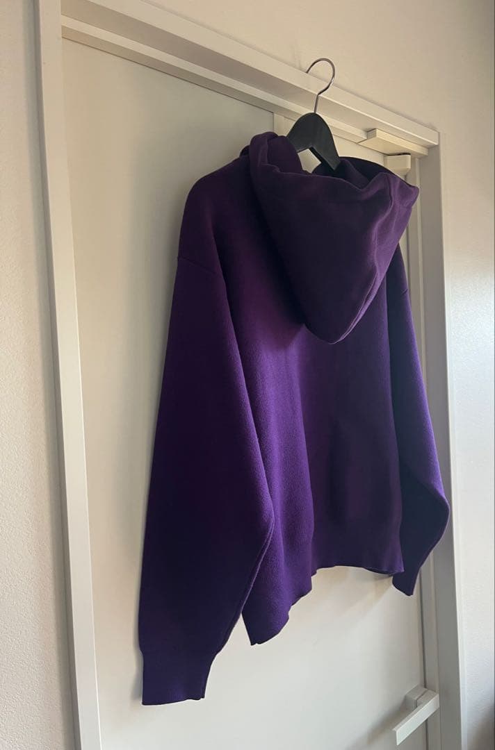 CABaN キャバン コットンカシミヤパーカー size S パープル