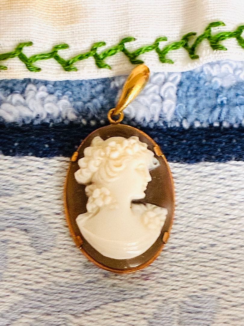 カメオ K18ペンダントトップ