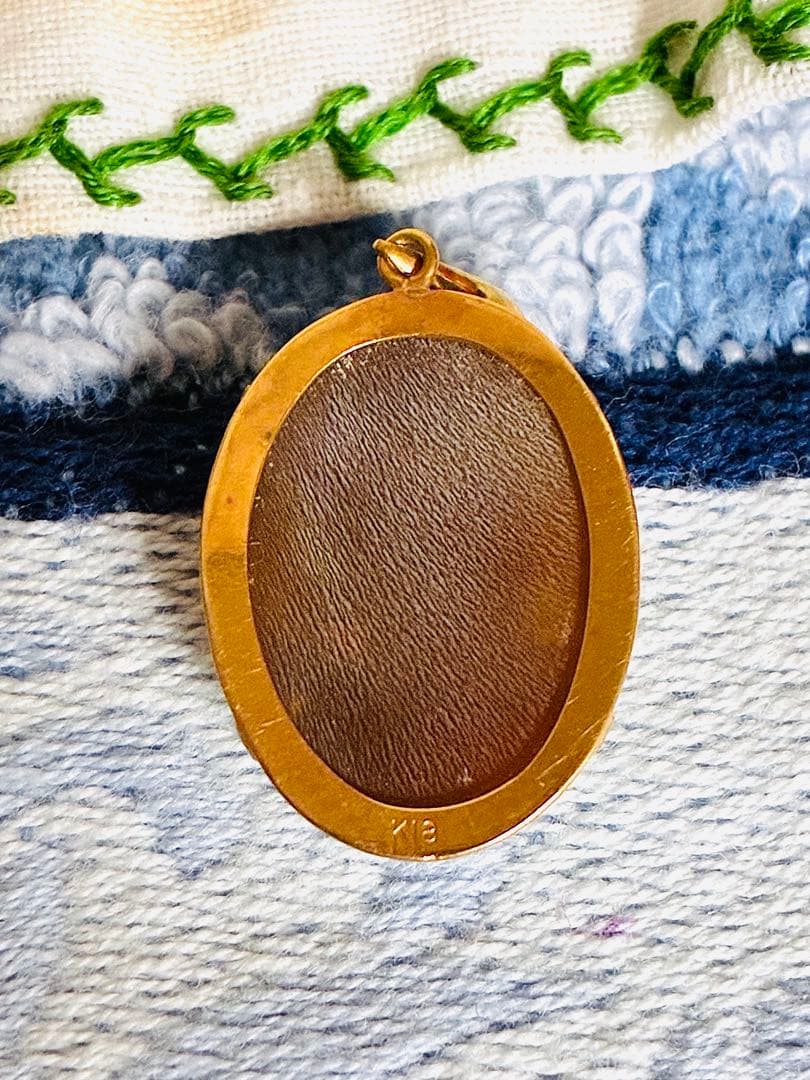 カメオ K18ペンダントトップ