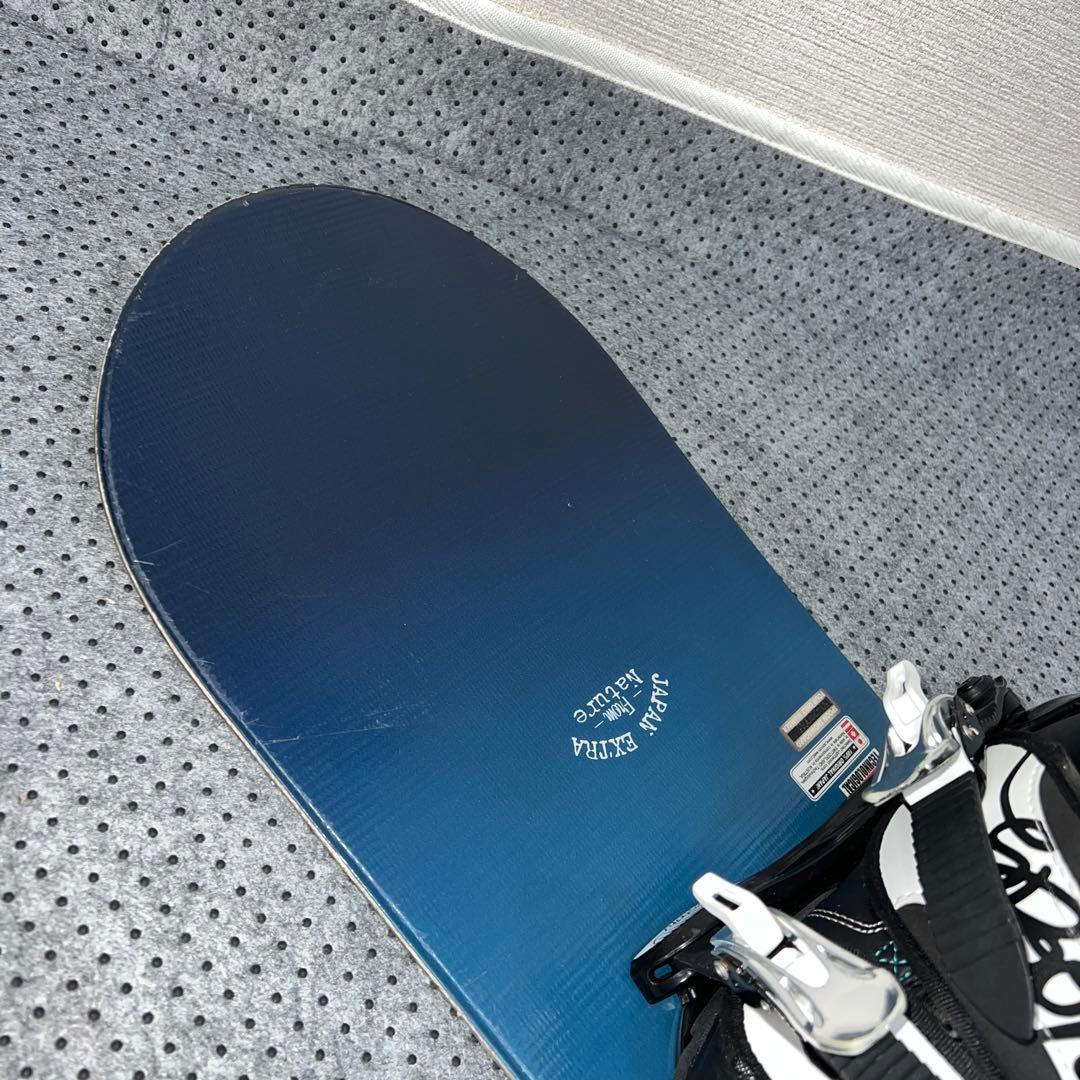 ５回使用 キッズスノーボード 130cm SPOON×バイン×ダイヤルブーツ