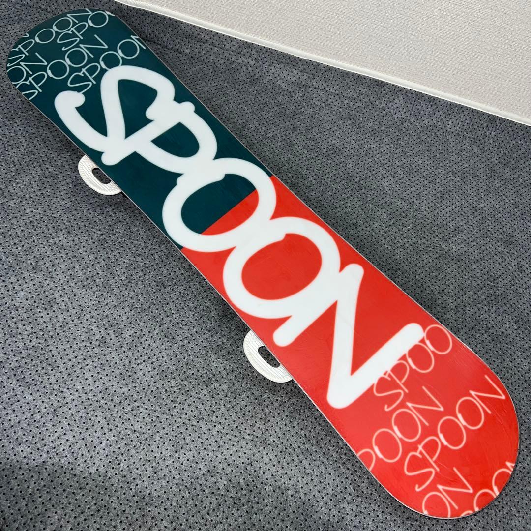 ５回使用 キッズスノーボード 130cm SPOON×バイン×ダイヤルブーツ