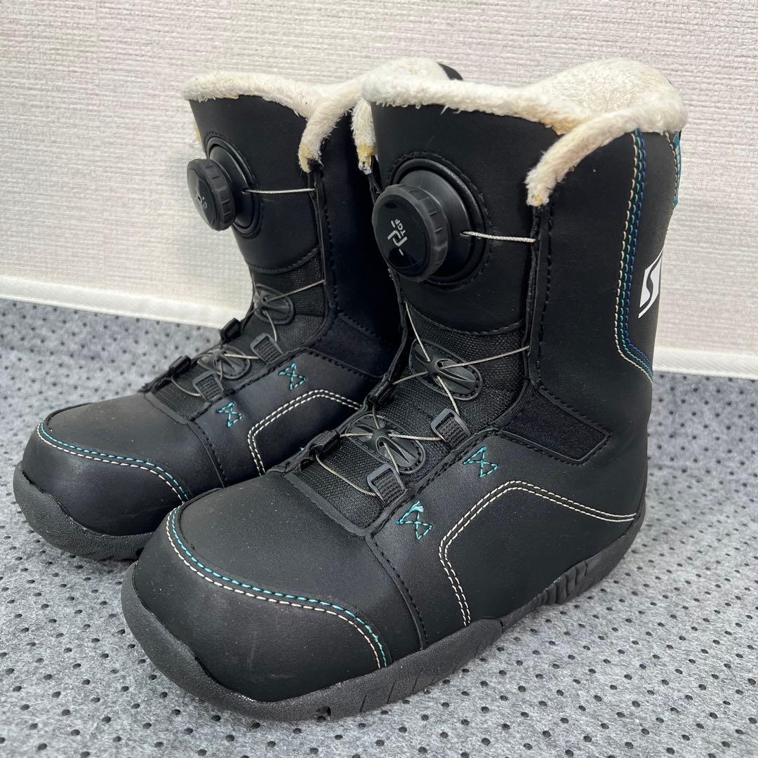 ５回使用 キッズスノーボード 130cm SPOON×バイン×ダイヤルブーツ