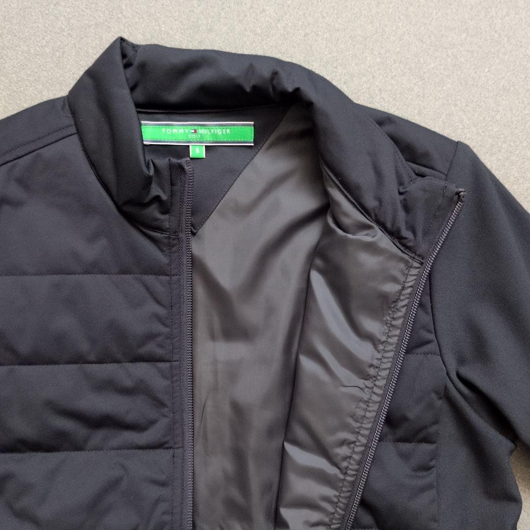 【セール】トミーヒルフィガーゴルフ　中綿フルジップジャケット　ネイビーS