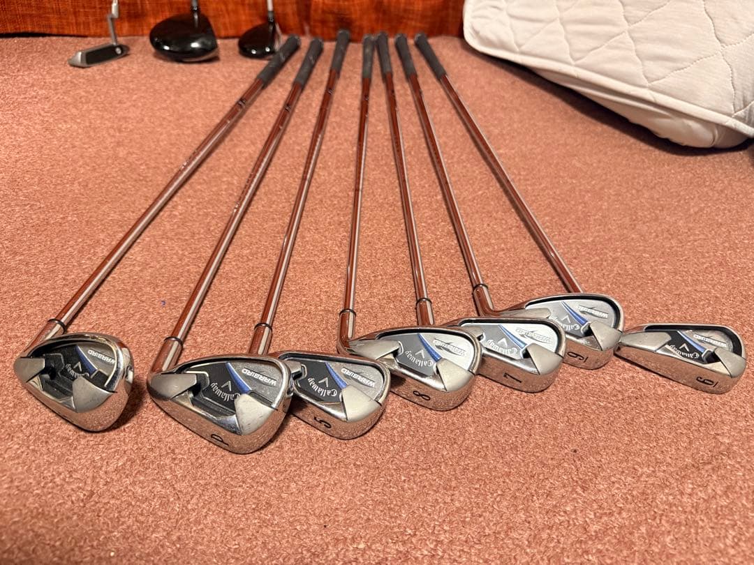 Callaway ゴルフクラブセット キャディバッグ・シューズ付き メンズ