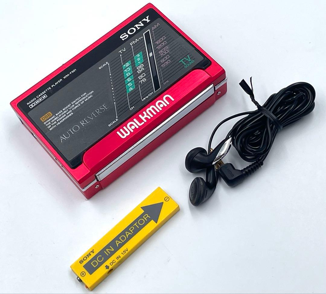 ジャンク　SONY WM-F501 Walkman カセットレコーダー