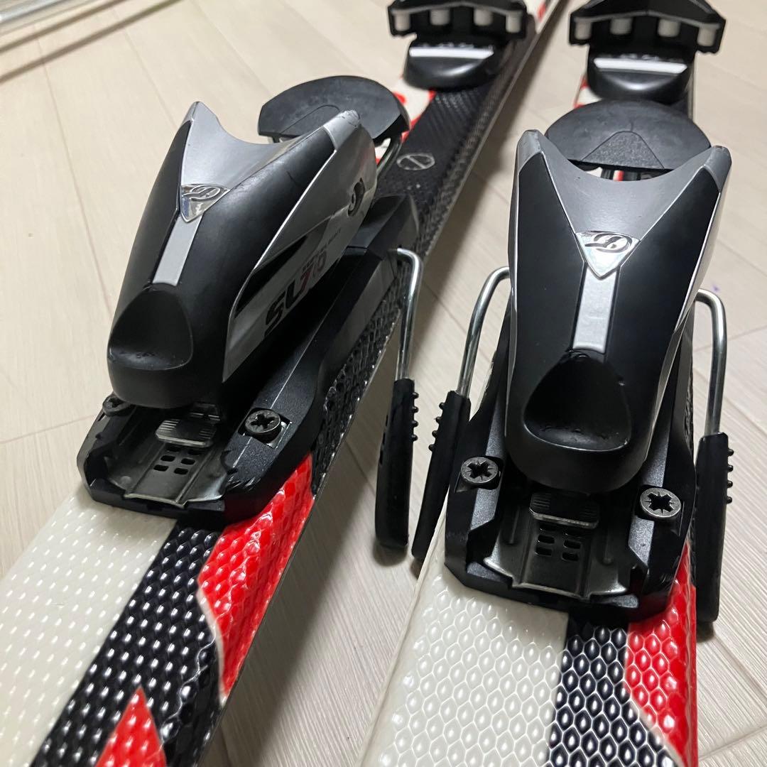 【良品】ストック付/ATOMIC RACE8 アトミック スキーセット150