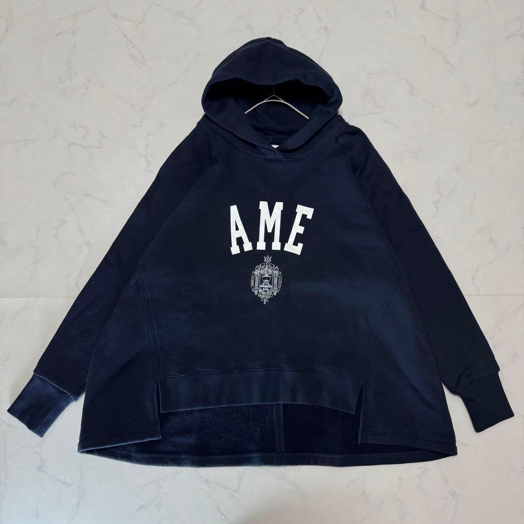 美品 Americana×MICA&DEAL 10周年 ロゴパーカー ネイビー