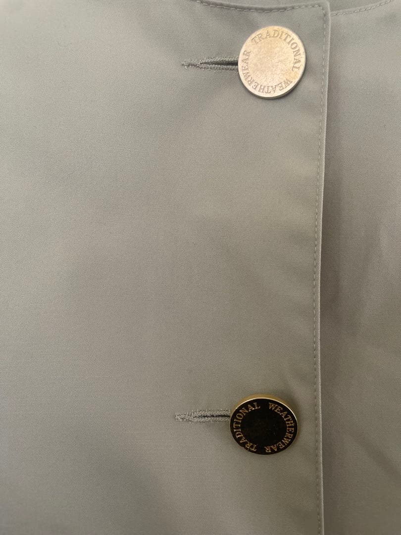 TRADITIONAL WEATHERWEAR MALTON ノーカラーコート