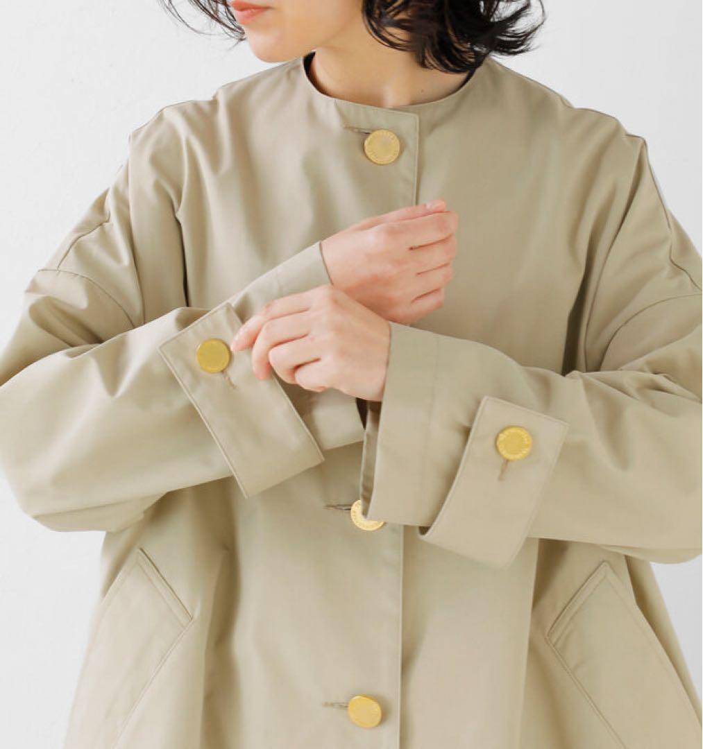 TRADITIONAL WEATHERWEAR MALTON ノーカラーコート