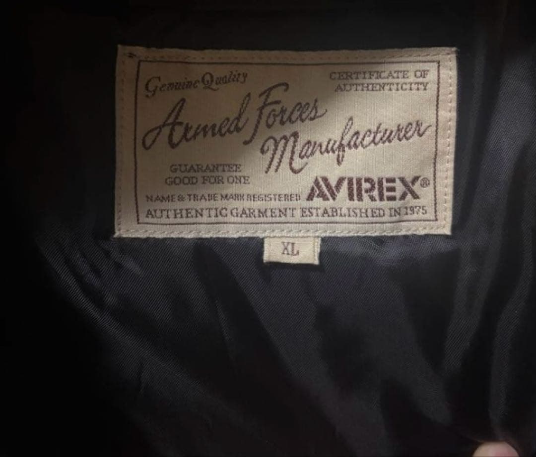 極美品 ✨ AVREX n2b リアルファー コマーシャルモデル アヴィレックス