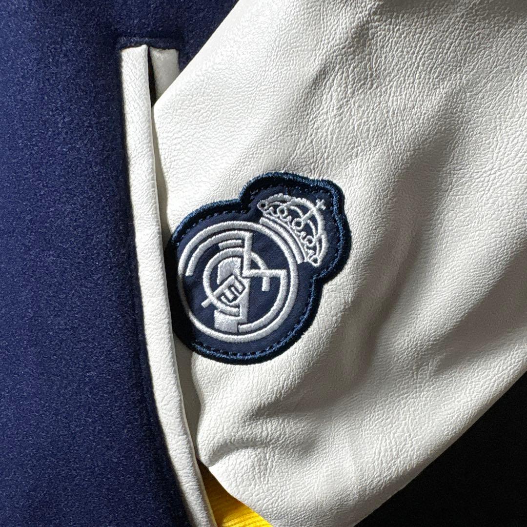 【レアル・マドリード】 adidas 古着 アウター スタジャン 3XL ★希少