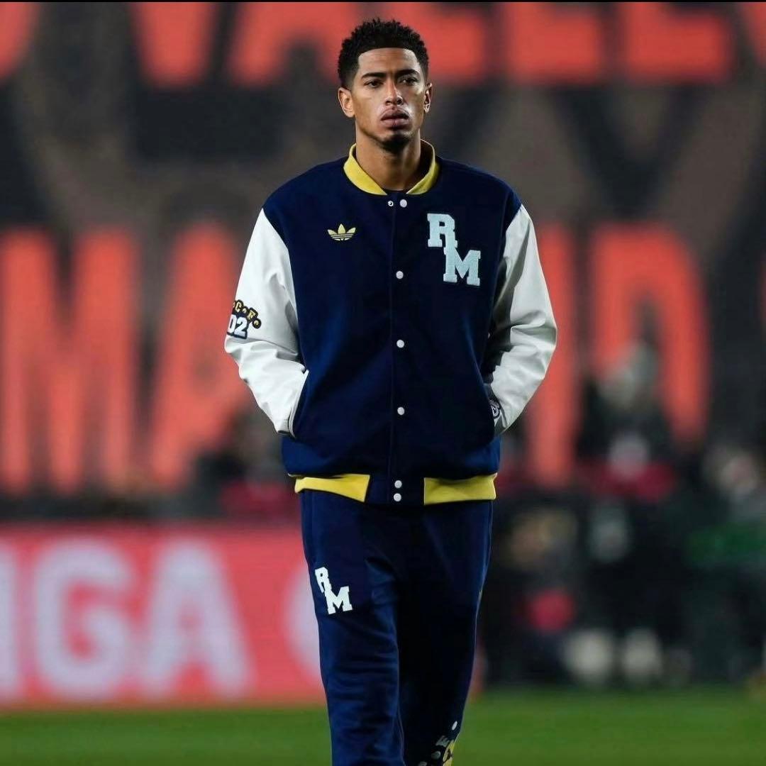 【レアル・マドリード】 adidas 古着 アウター スタジャン 3XL ★希少