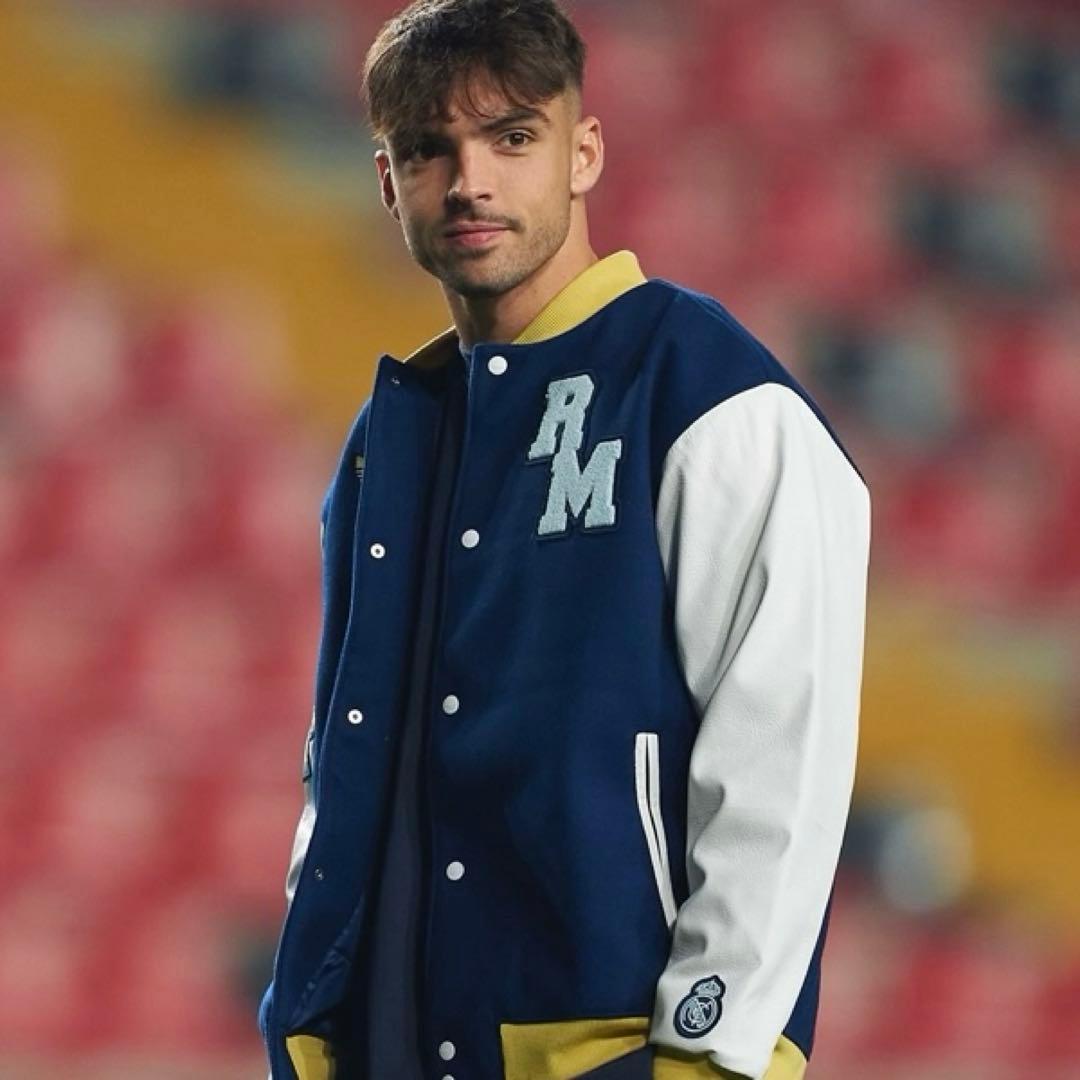 【レアル・マドリード】 adidas 古着 アウター スタジャン 3XL ★希少