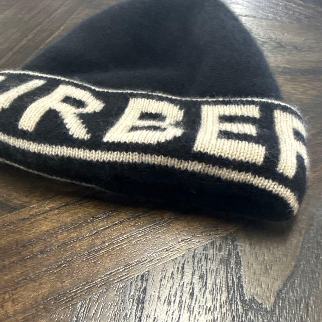 BURBERRY ロゴ ニット帽 ビーニー