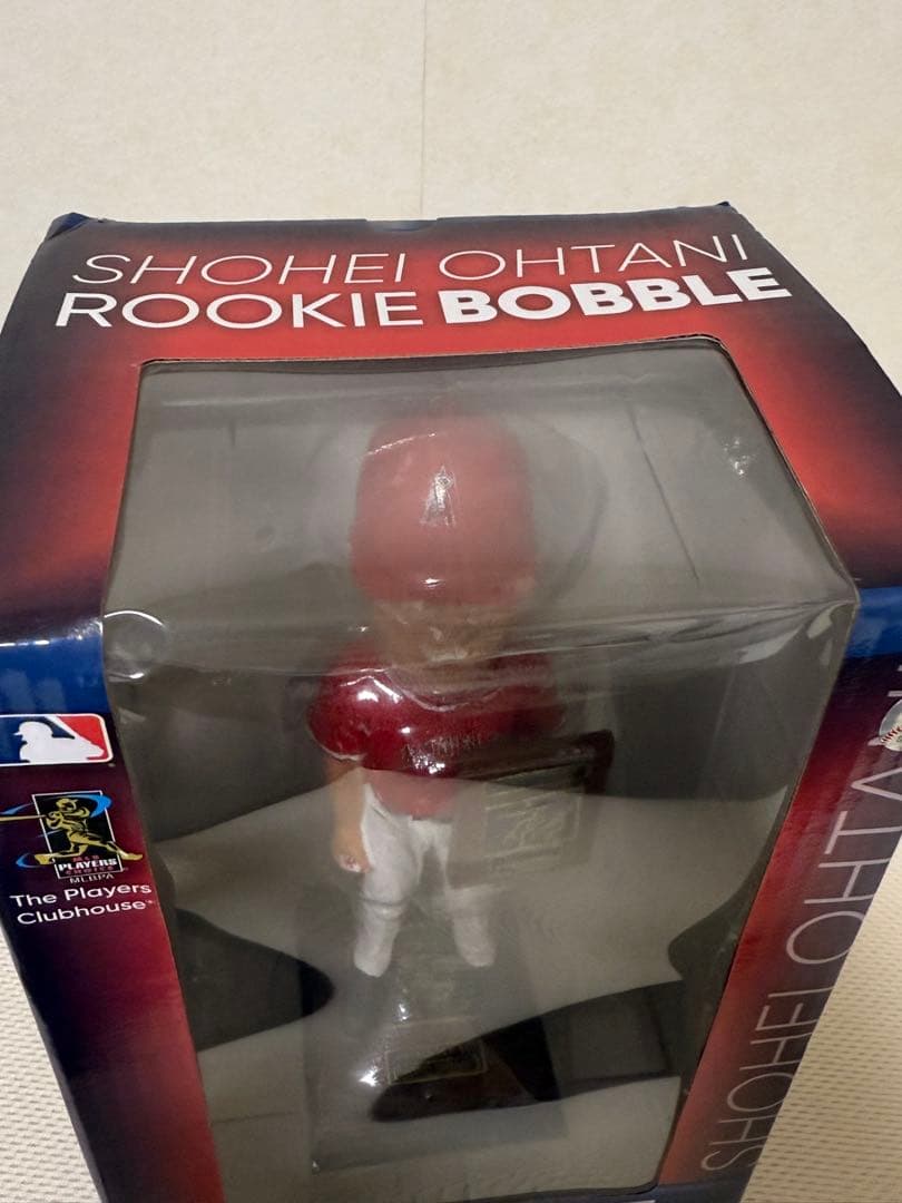 【新品未開封】大谷翔平 新人王 ルーキーオブザイヤーボブルヘッド
