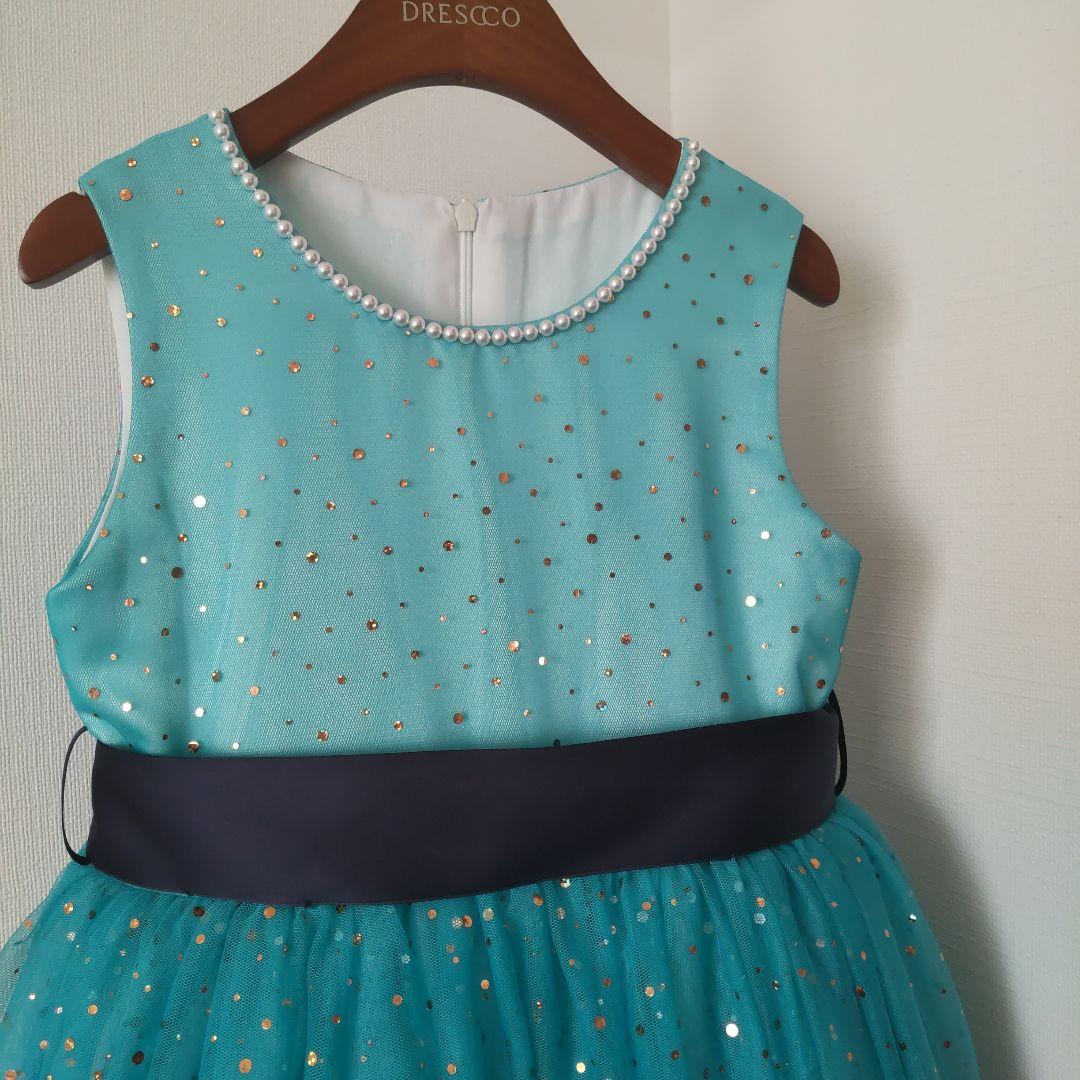 DRESCCO ターコイズ ドレス 130cm