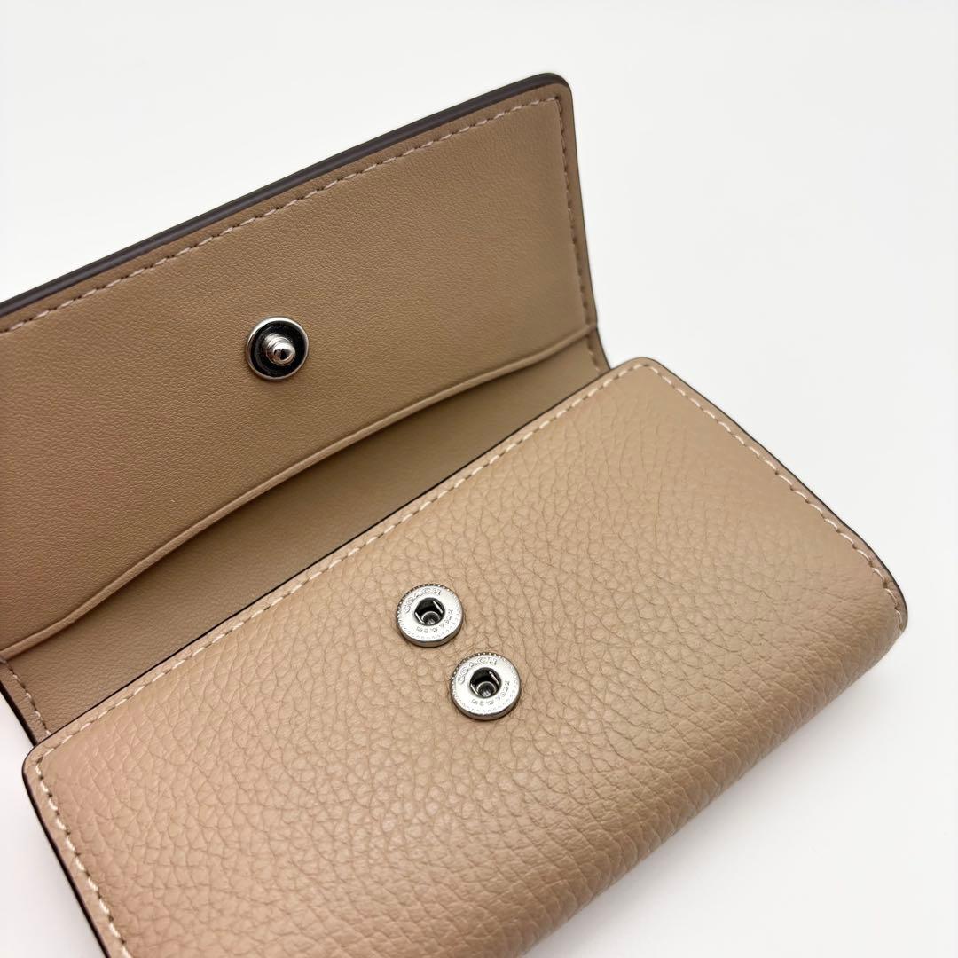 【COACH☆新品】エッセンシャル 6 リング キー ケース！トープ！