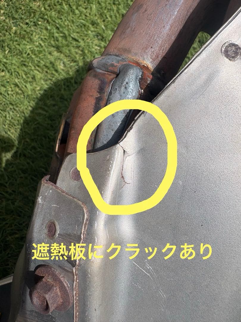 NDロードスター 純正エキマニ