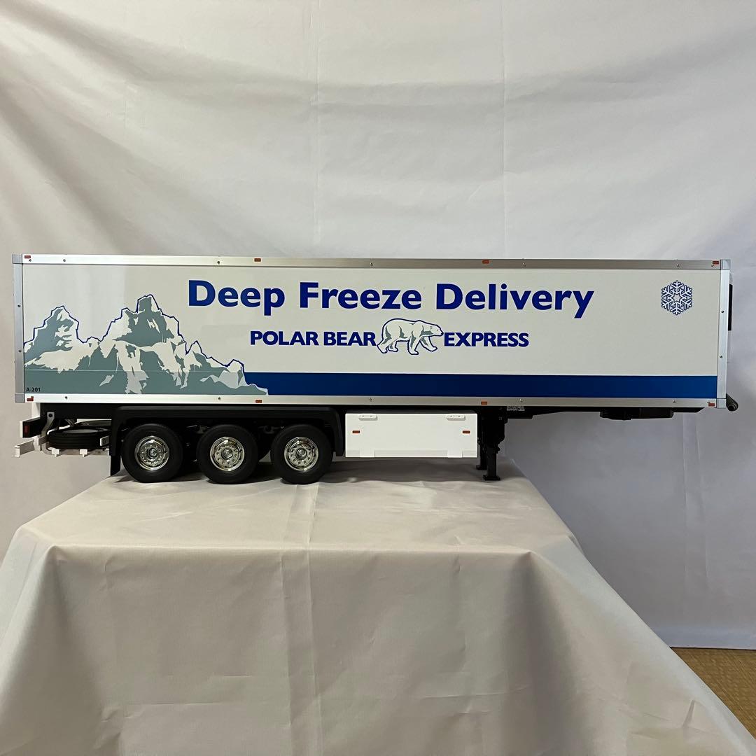 タミヤ セミトレーラー 3軸リーファー フル装備 新品未使用